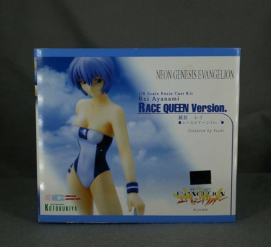 GO to GARAGE!! 綾波レイ＆M/C 1/8 ガレージキット Amazon.co.jp: 1/8 綾波レイ ○レースクイーンVer.○ ガレージ